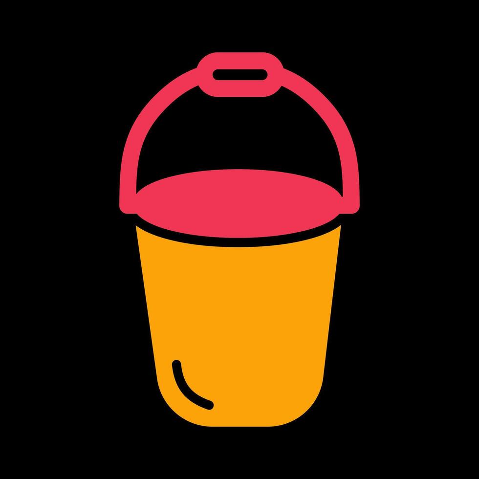 Bucket Vector Icon