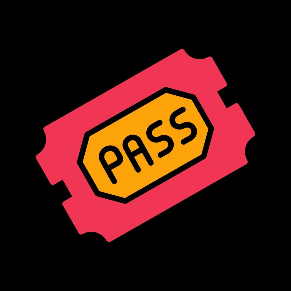 Passes Vector Icon
