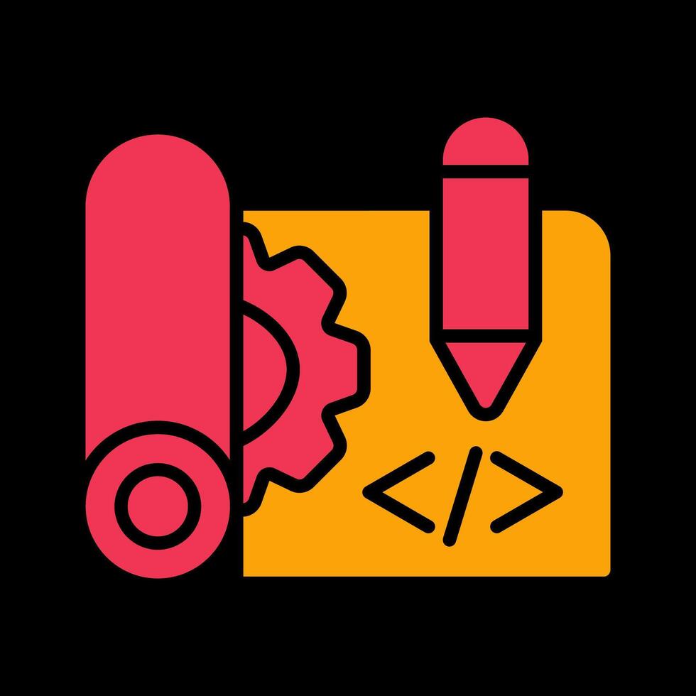Blueprints Vector Icon