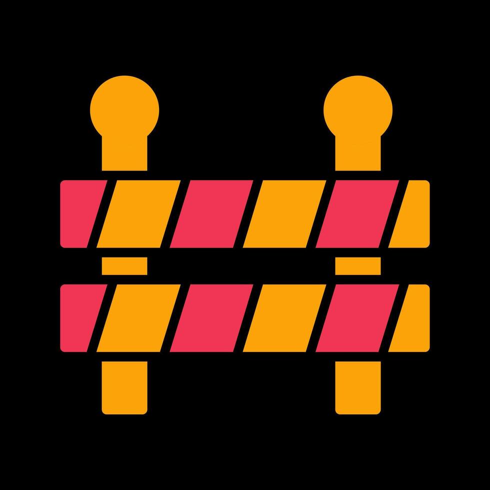 Roadblock Vector Icon