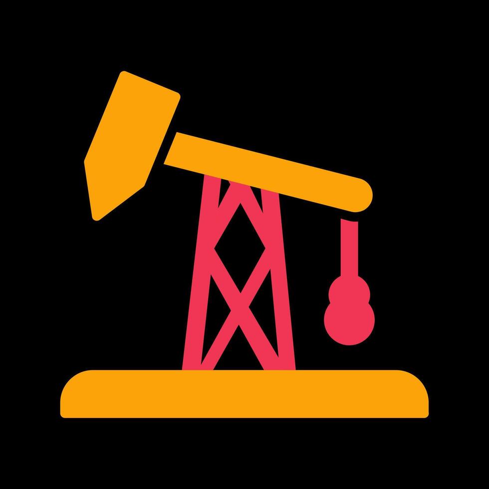 Pumpjack Vector Icon