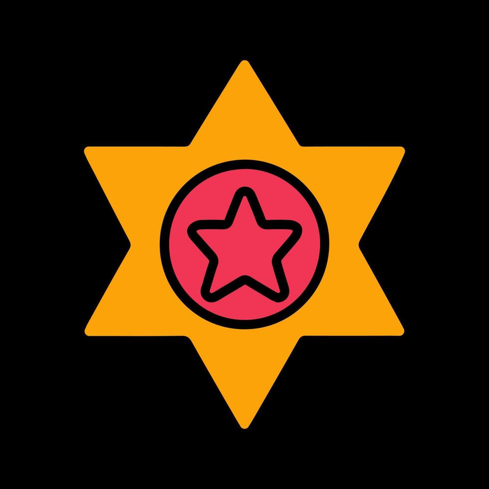 Sheriff Vector Icon