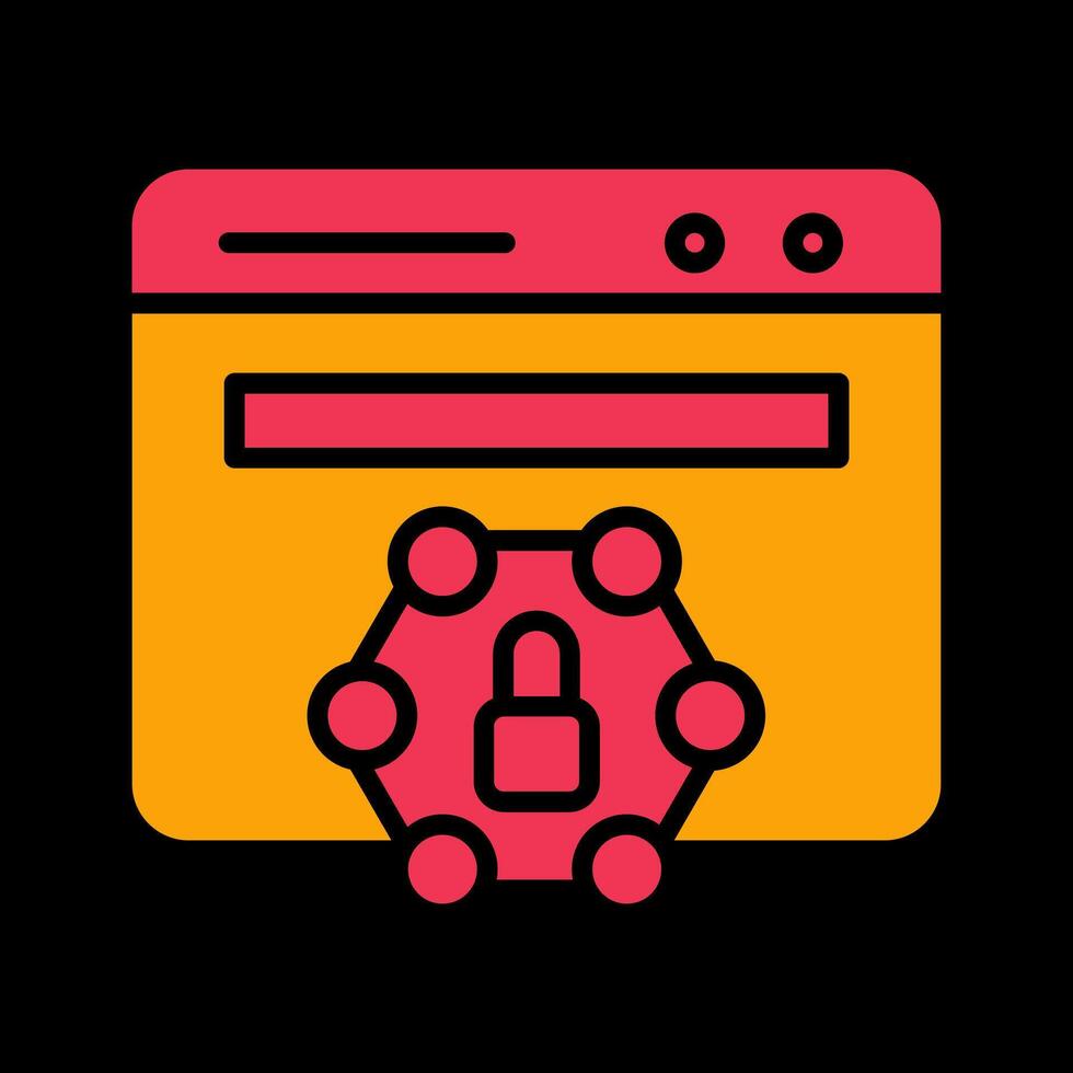 Web Protected Vector Icon