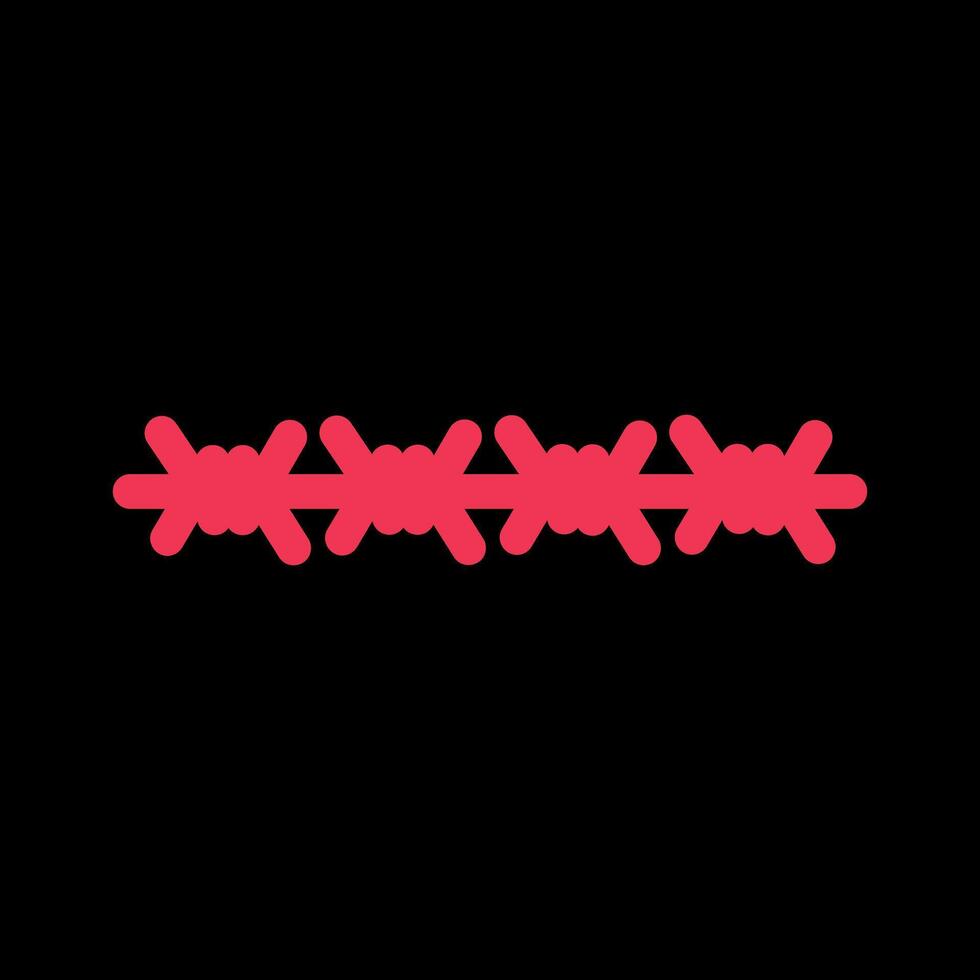 Pointed Wire Vector Icon