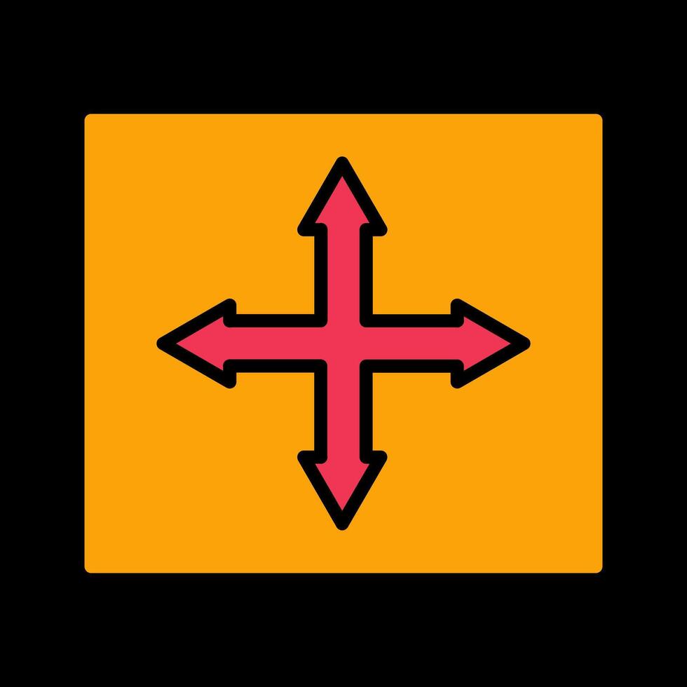 Directions Vector Icon
