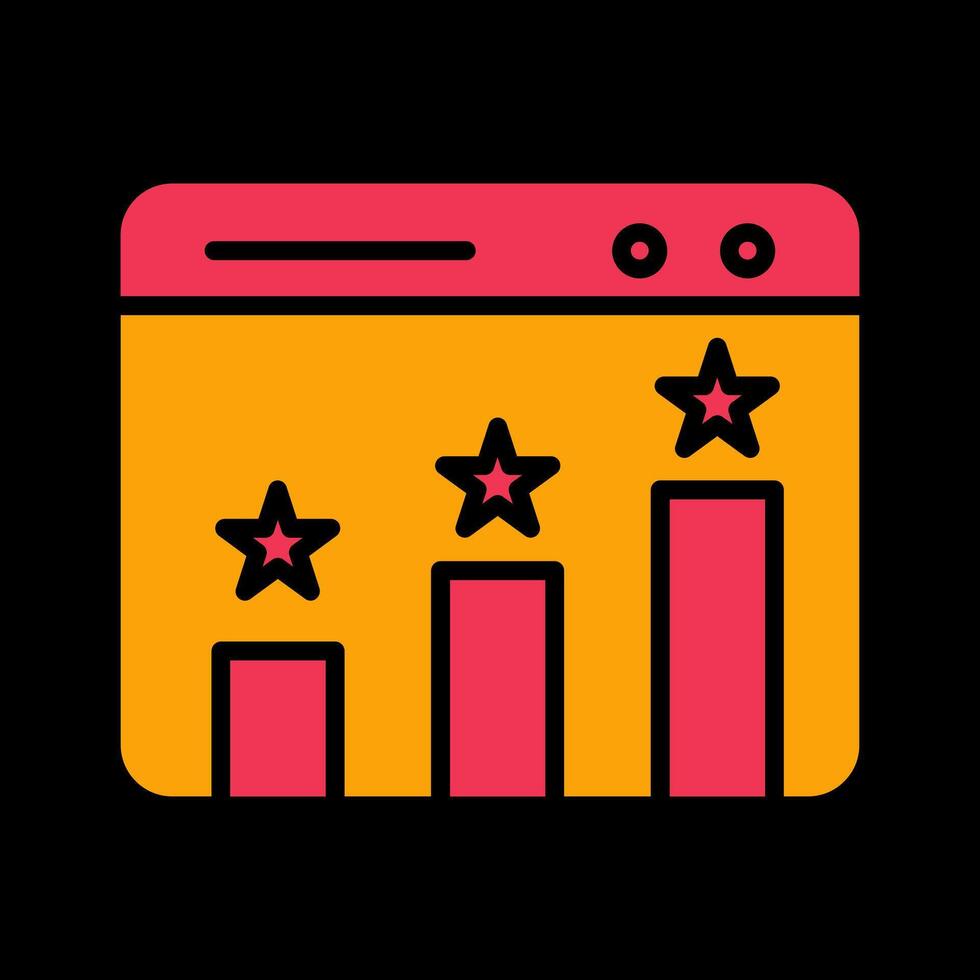 Website Ranking Vector Icon