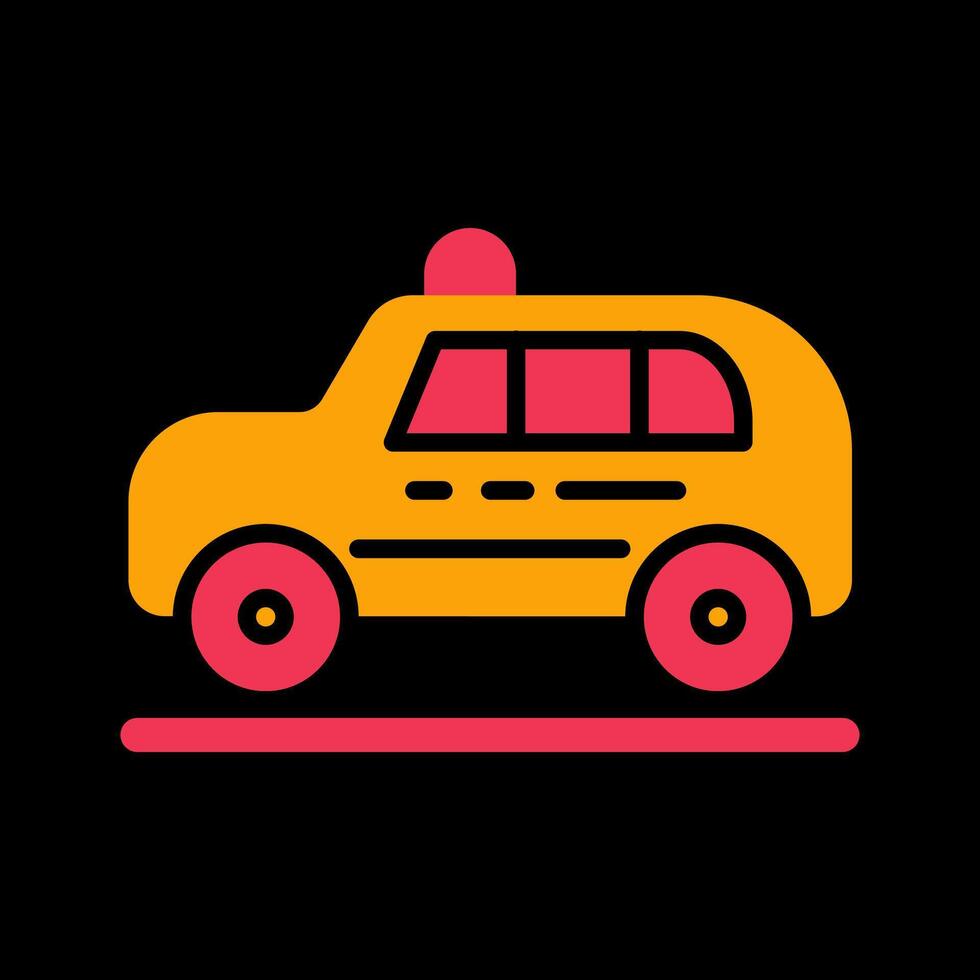 Cab Vector Icon