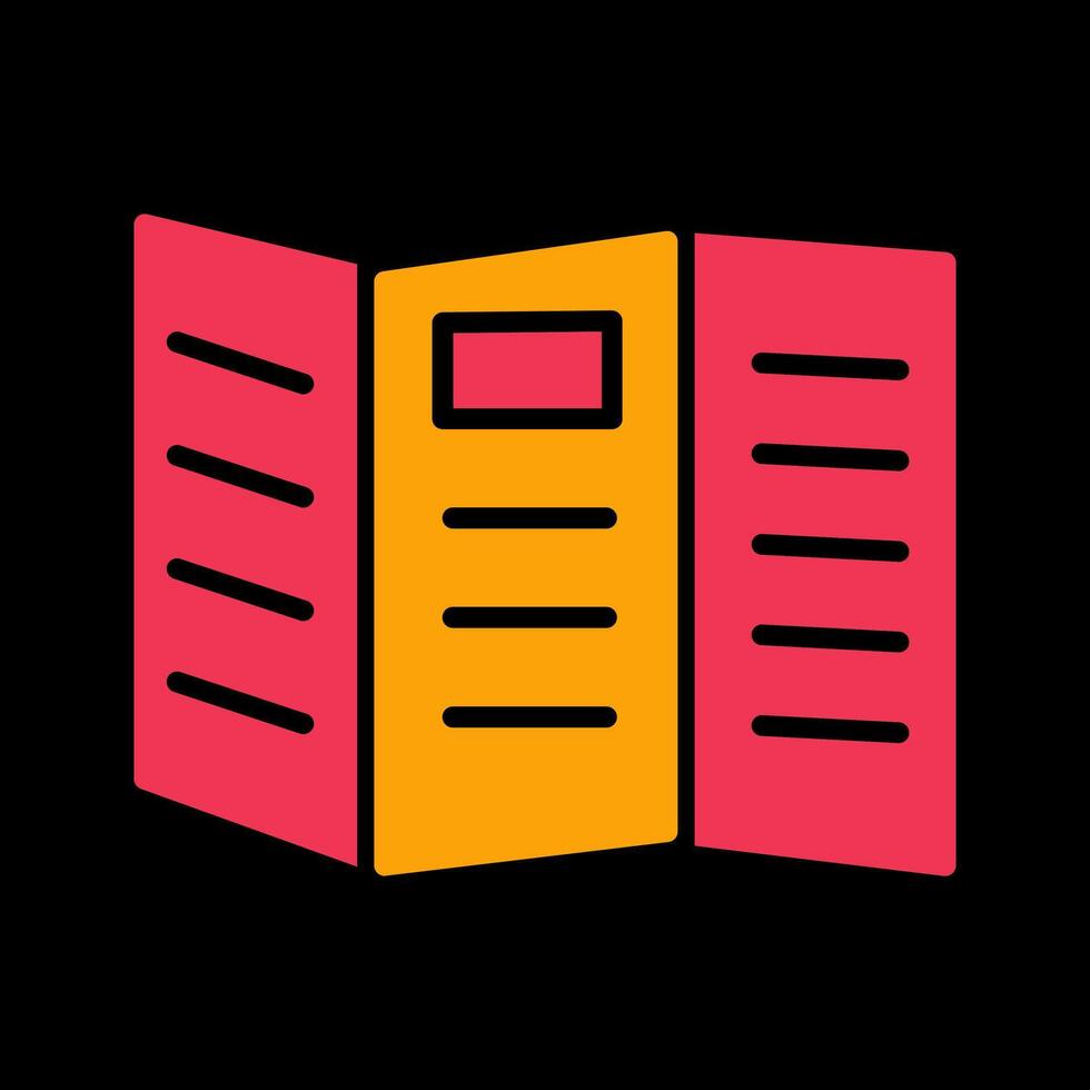 Brochure Vector Icon
