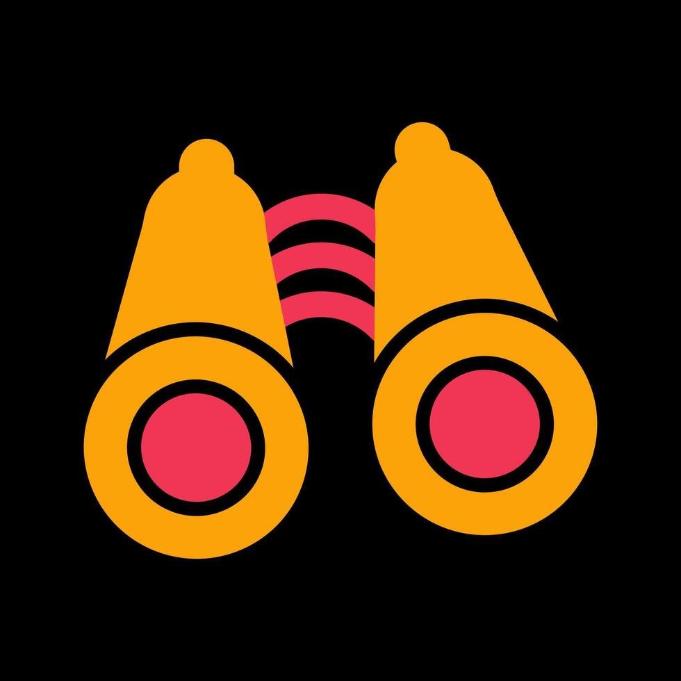 Binoculars Vector Icon