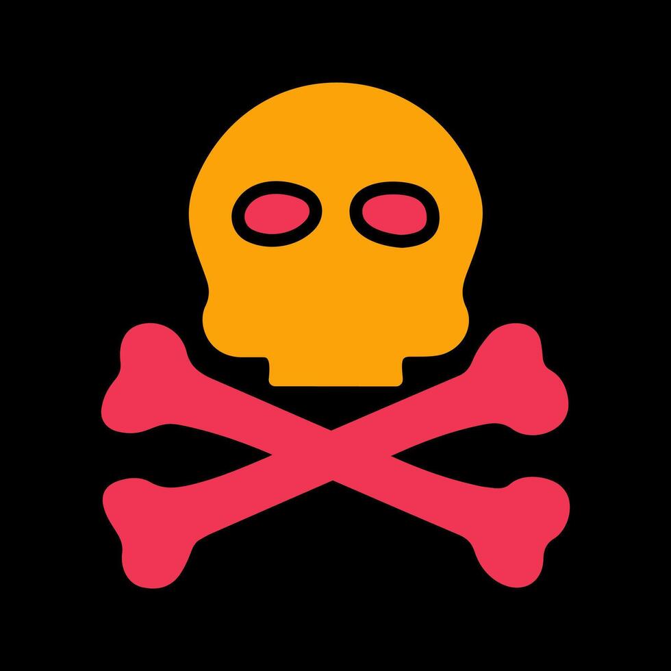 Pirate Skull I Vector Icon