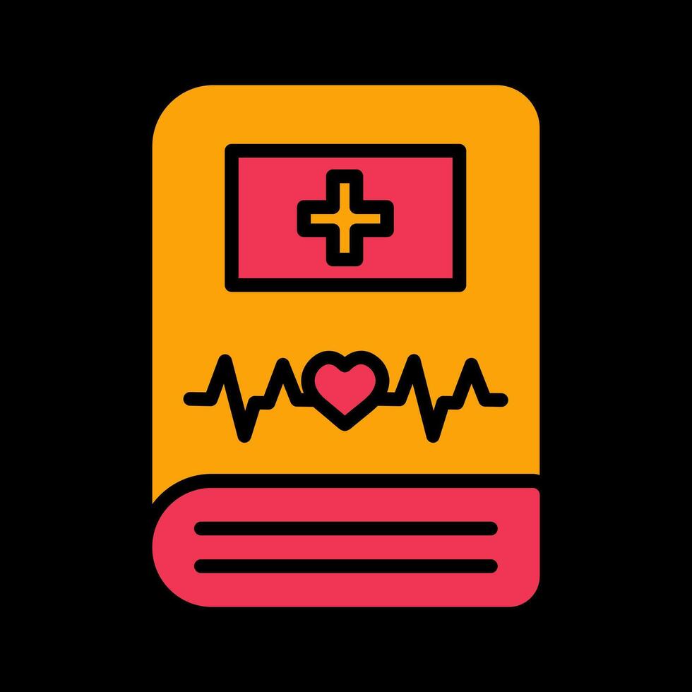 Medical Book Vector Icon