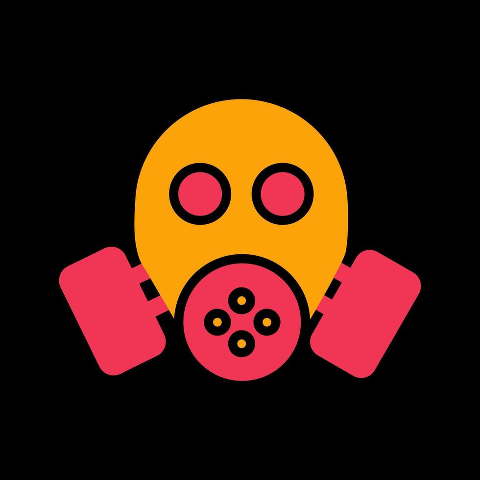 Gas Mask Vector Icon