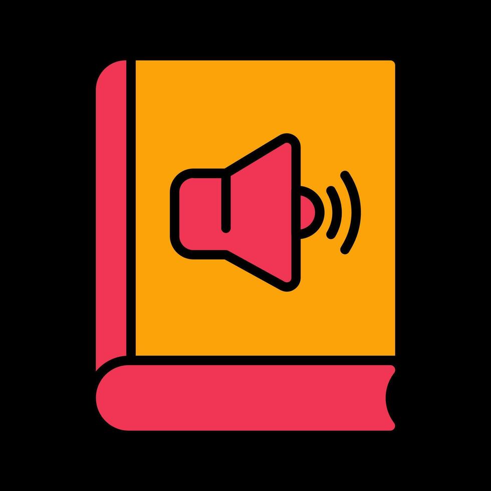 Audio Book Vector Icon