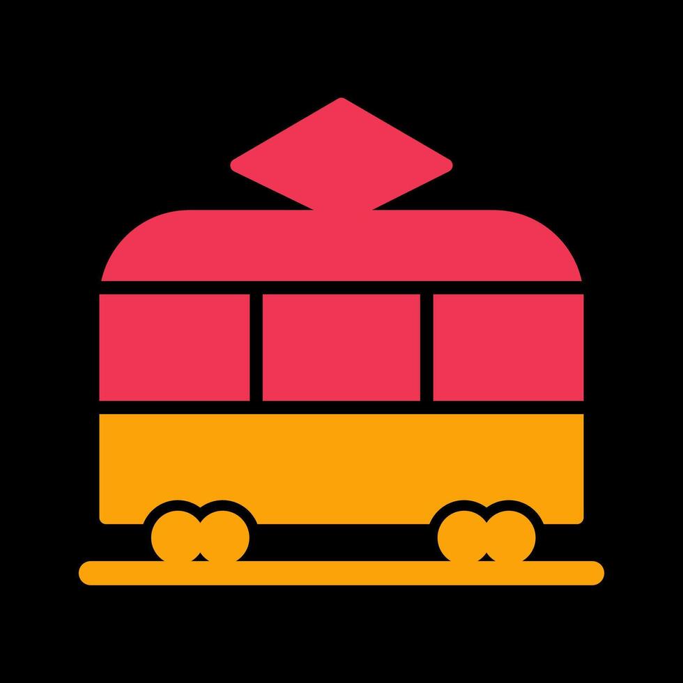 Tram Vector Icon