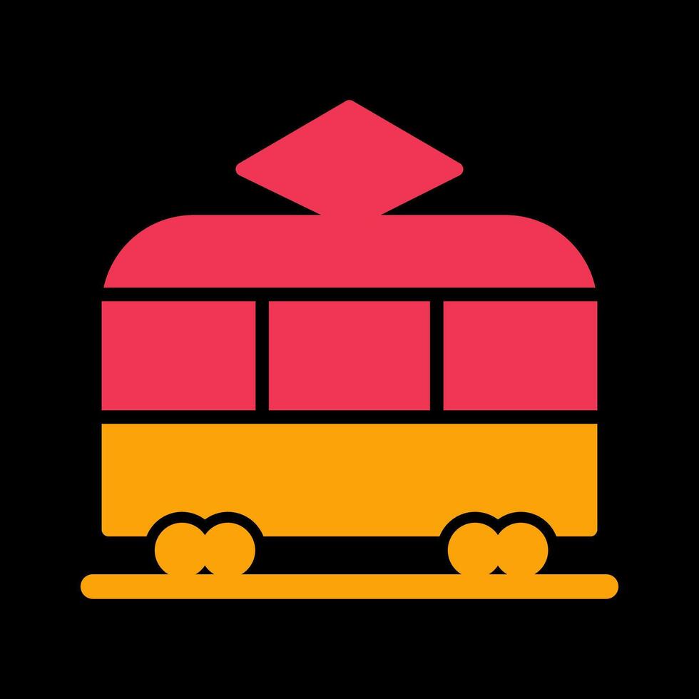 Tram Vector Icon