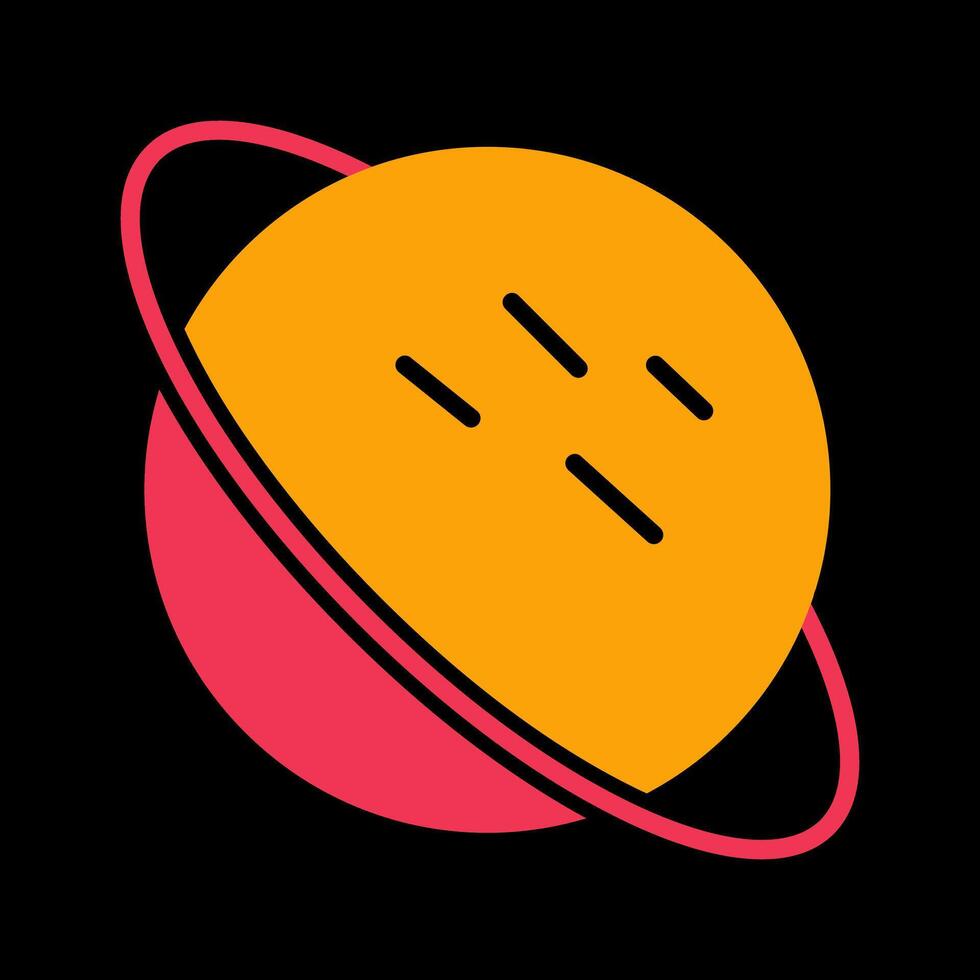 Saturn Vector Icon