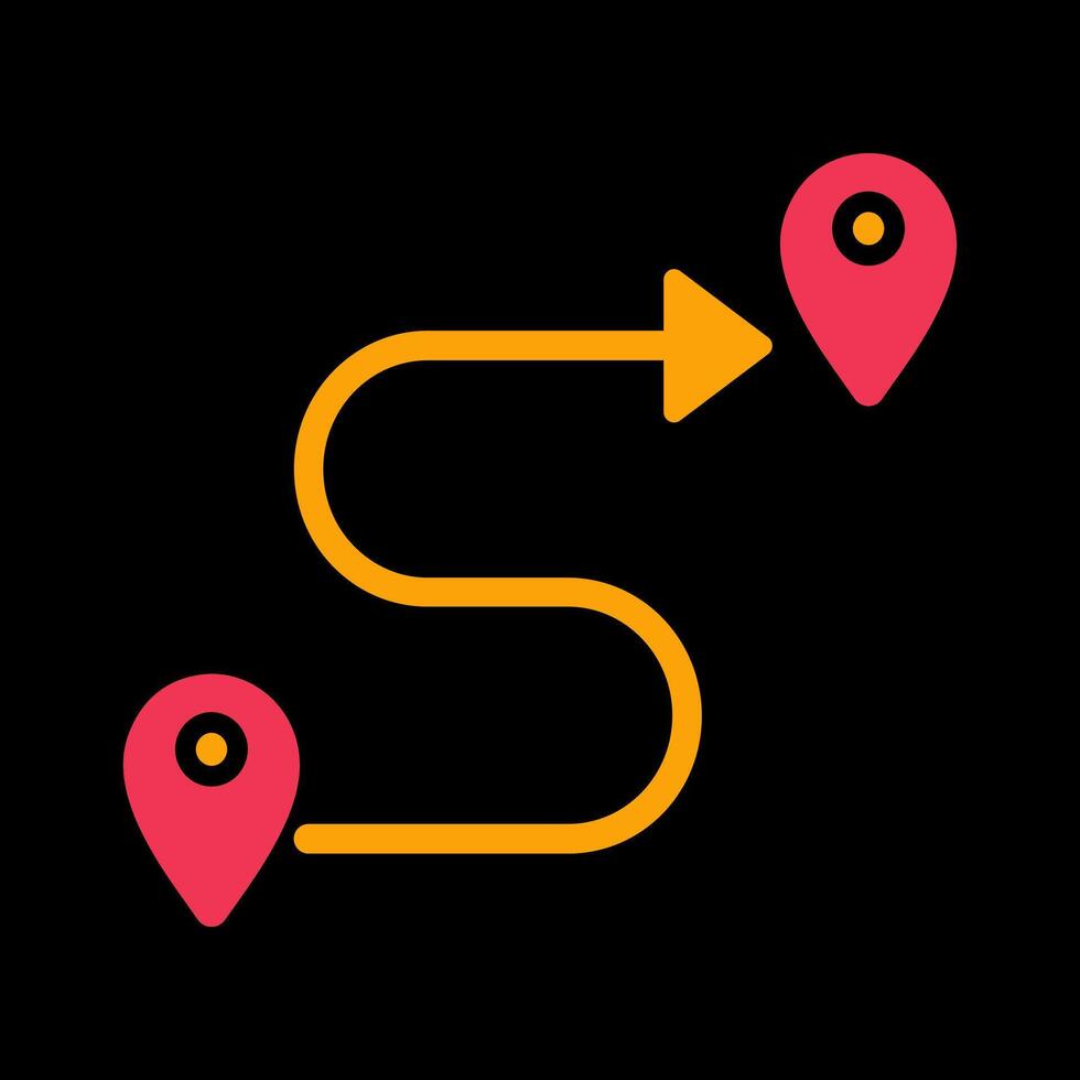 Route Vector Icon