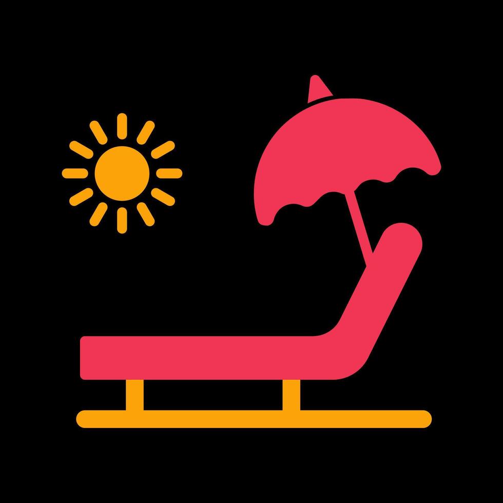 Beach Vector Icon