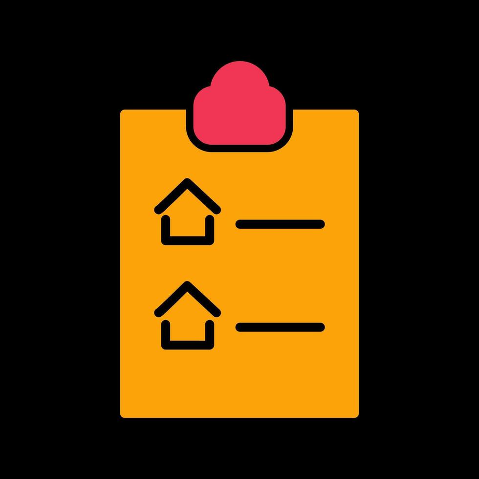 List Vector Icon