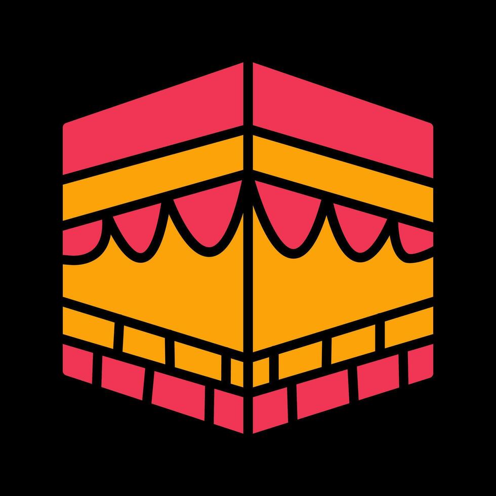 Khana Kaba Vector Icon