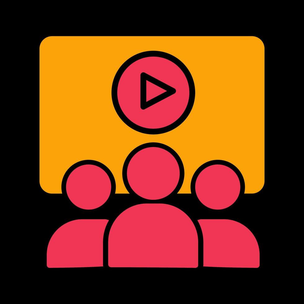 Online Course Vector Icon