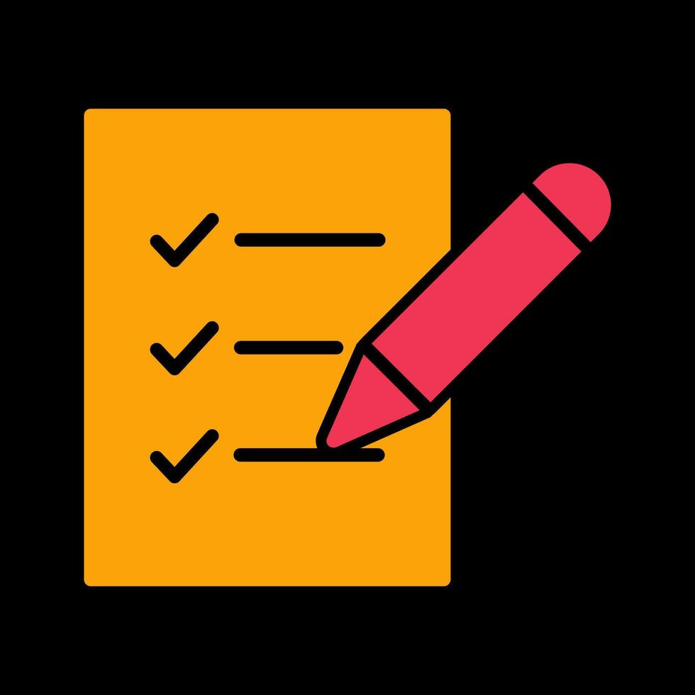 Write Vector Icon