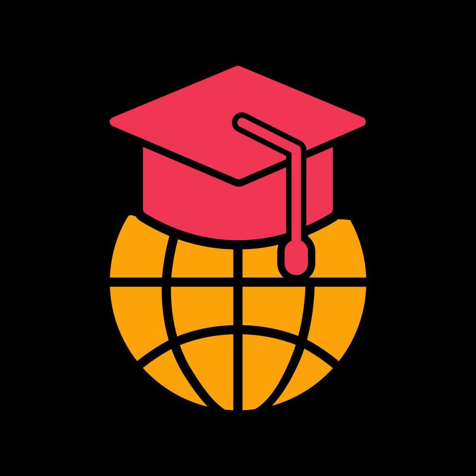 Global Education Vector Icon