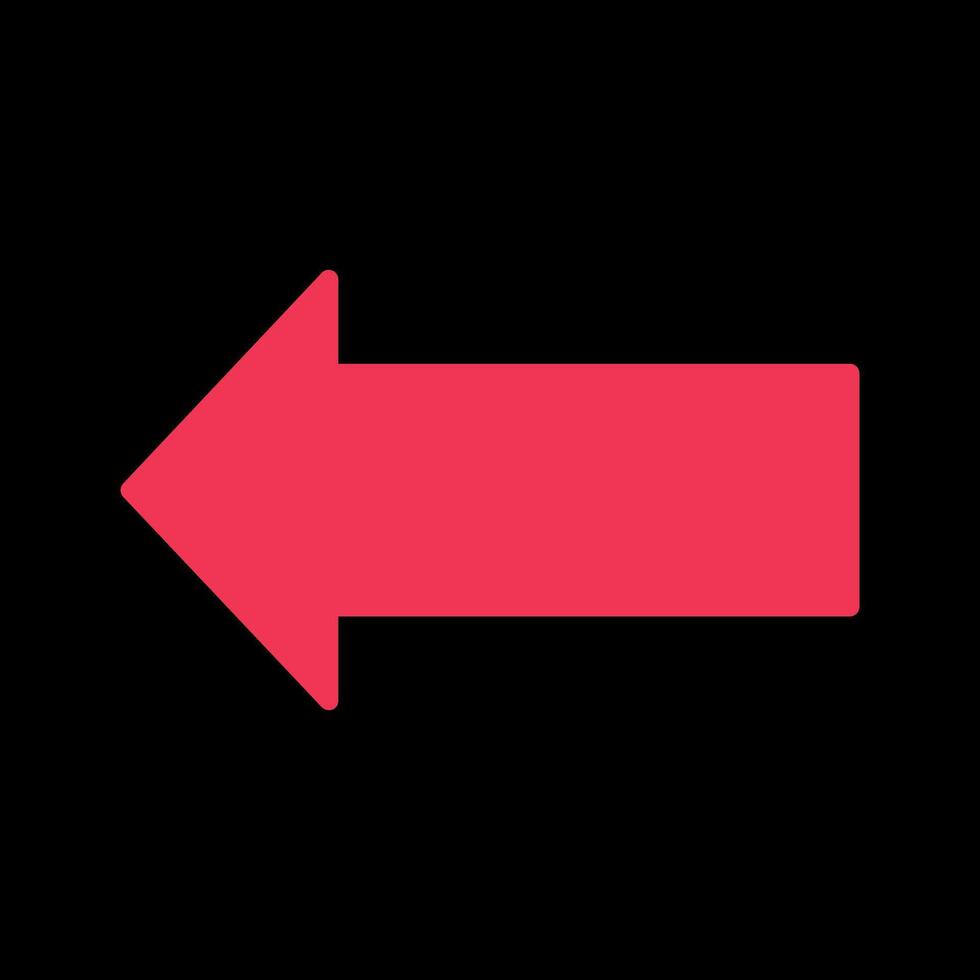 Left Vector Icon