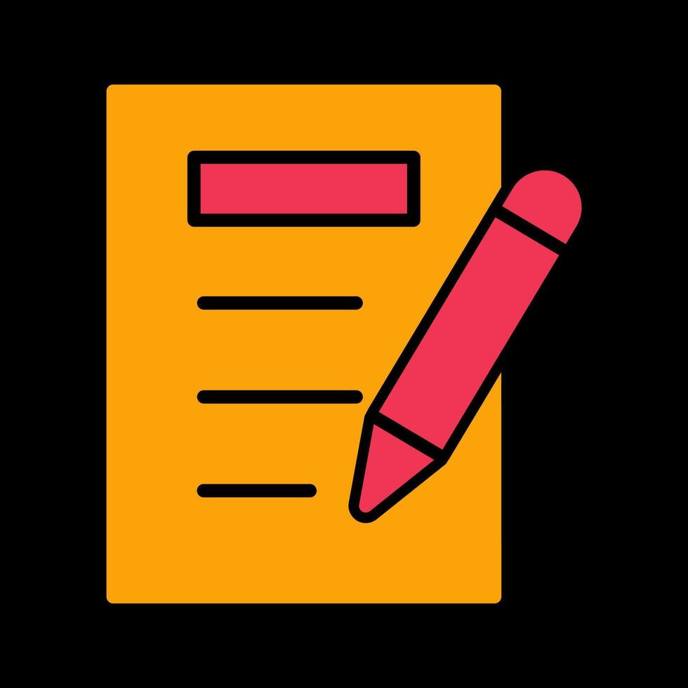 Notes Vector Icon