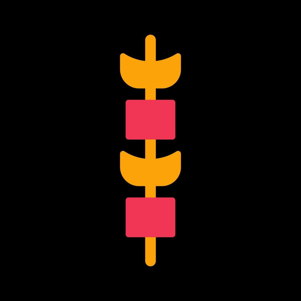 Kebab Vector Icon