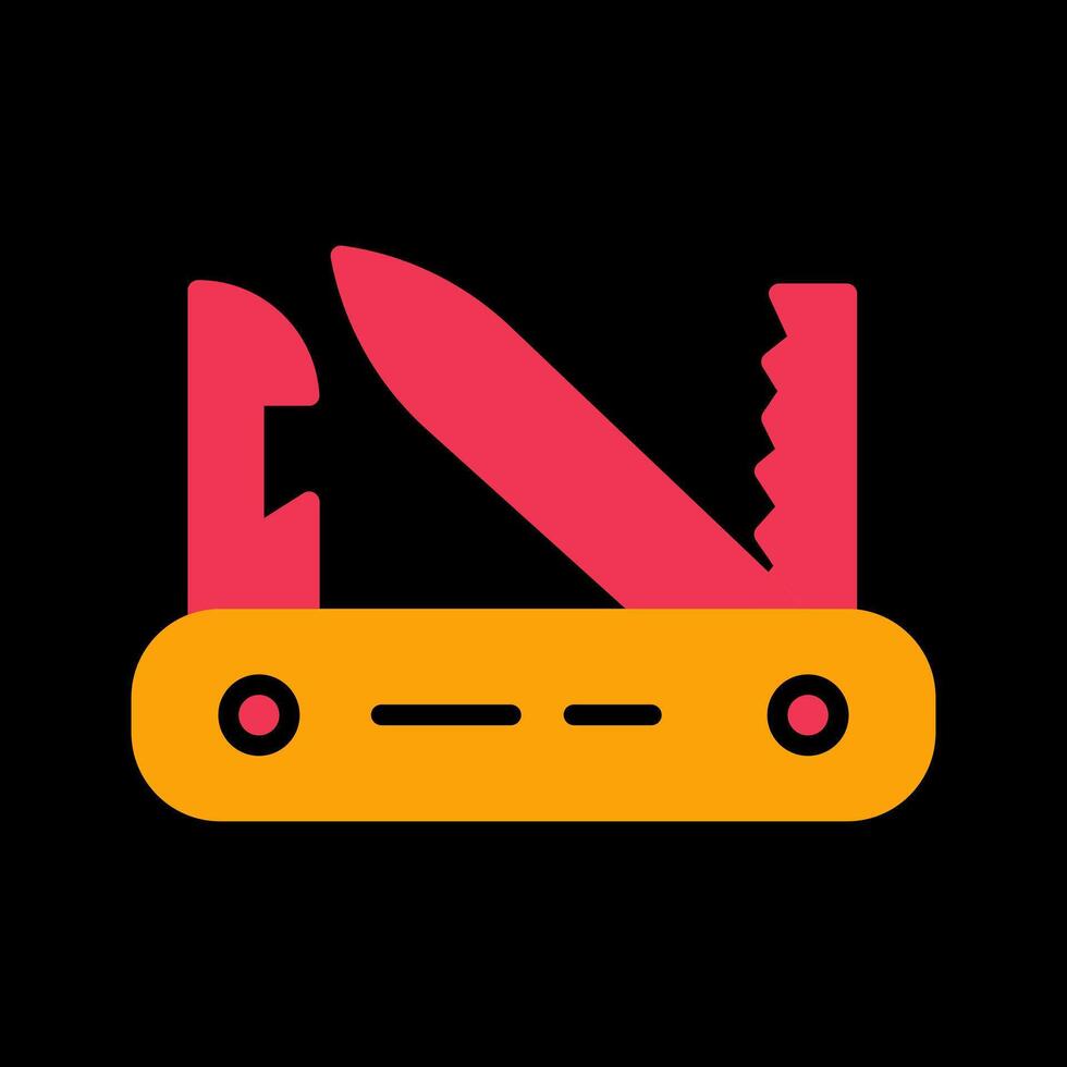 Swiss Army Knife Vector Icon