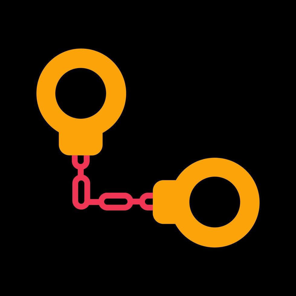 Handcuffs Vector Icon