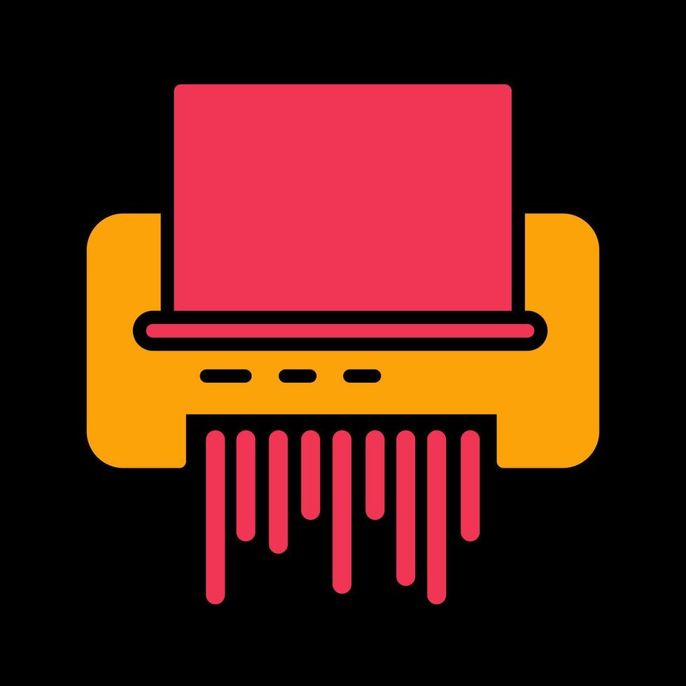 Paper Shredder Vector Icon