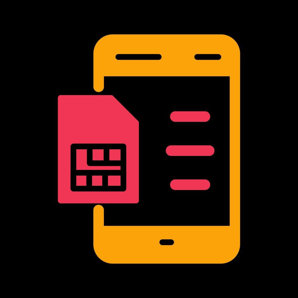 SIM Card Vector Icon