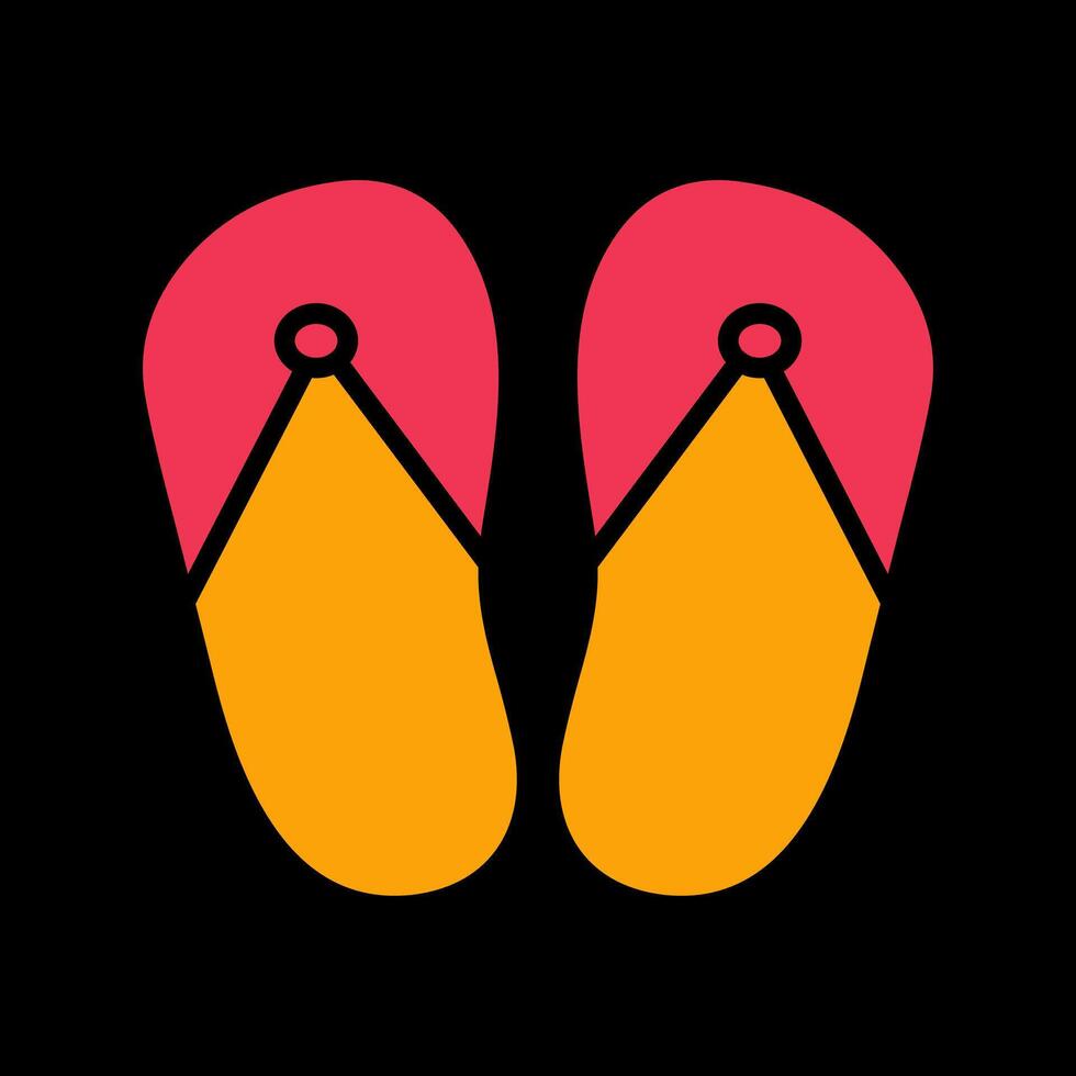 Slippers Vector Icon