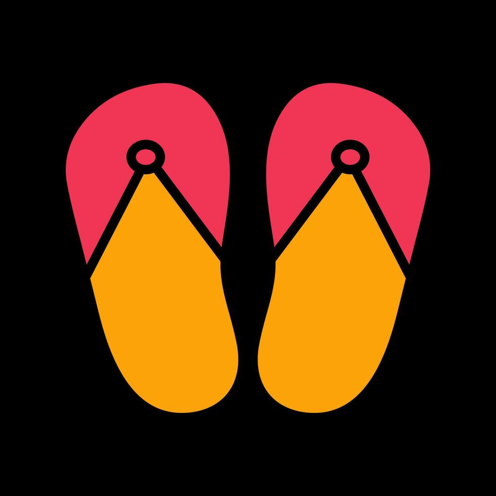 Slippers Vector Icon