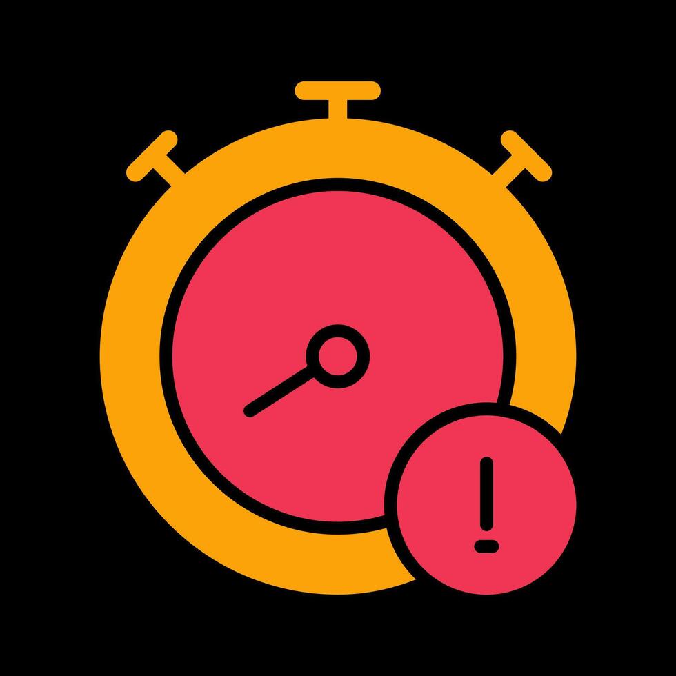 Run Time Vector Icon