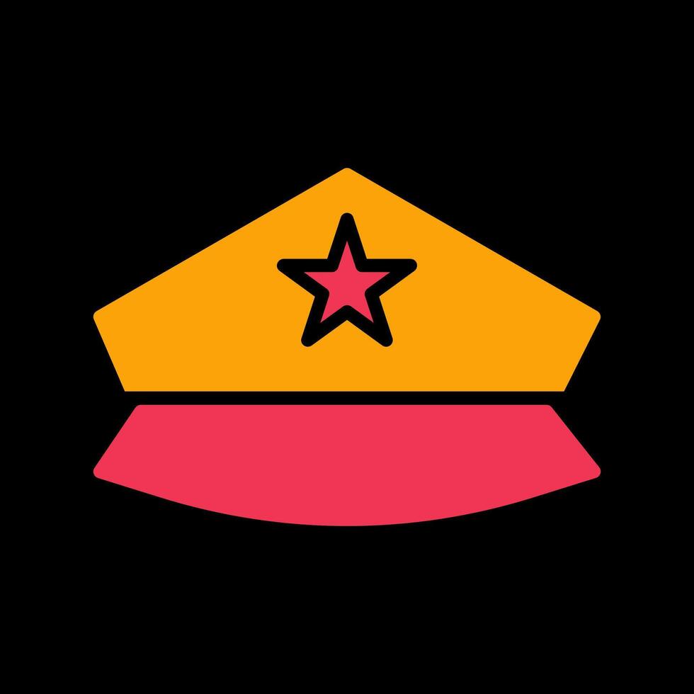 Police Hat Vector Icon