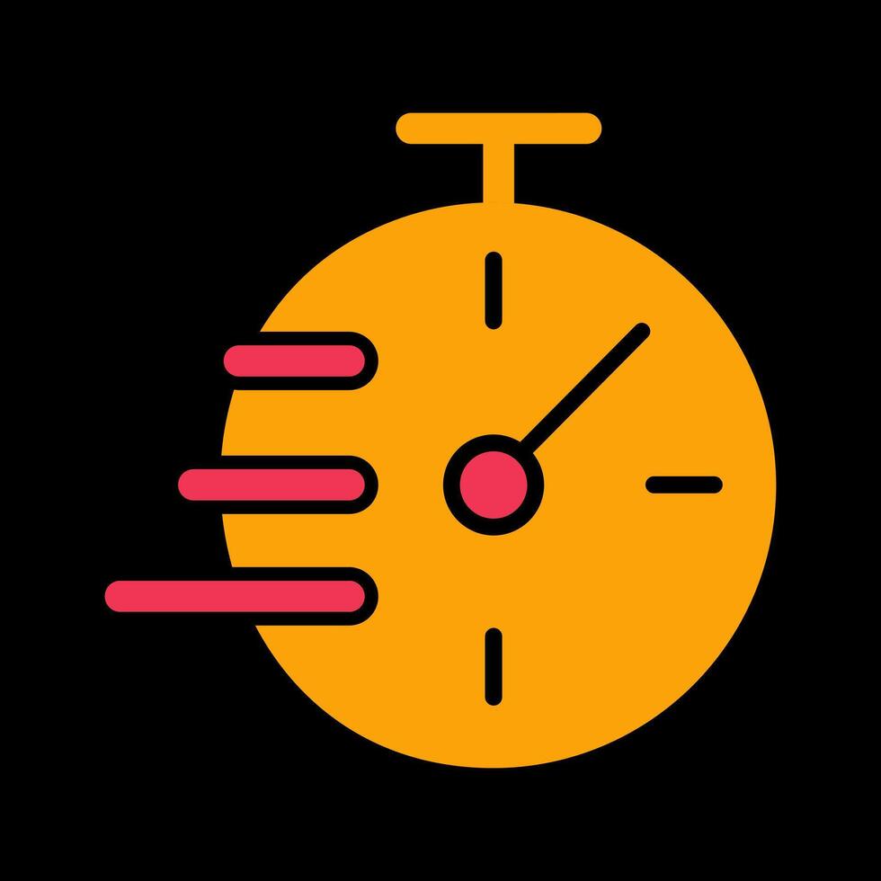 Flex Time Vector Icon