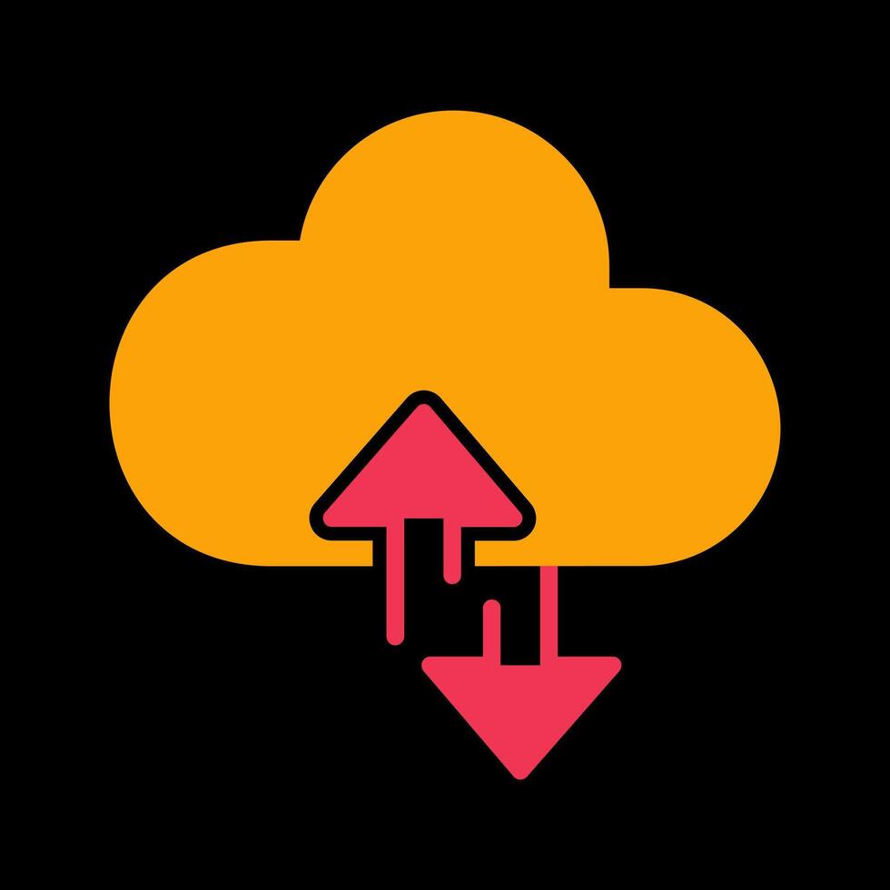 Cloud Computing Vector Icon