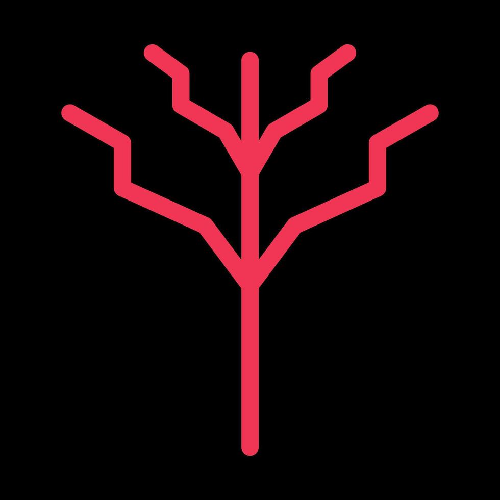 Tree with no leaves Vector Icon