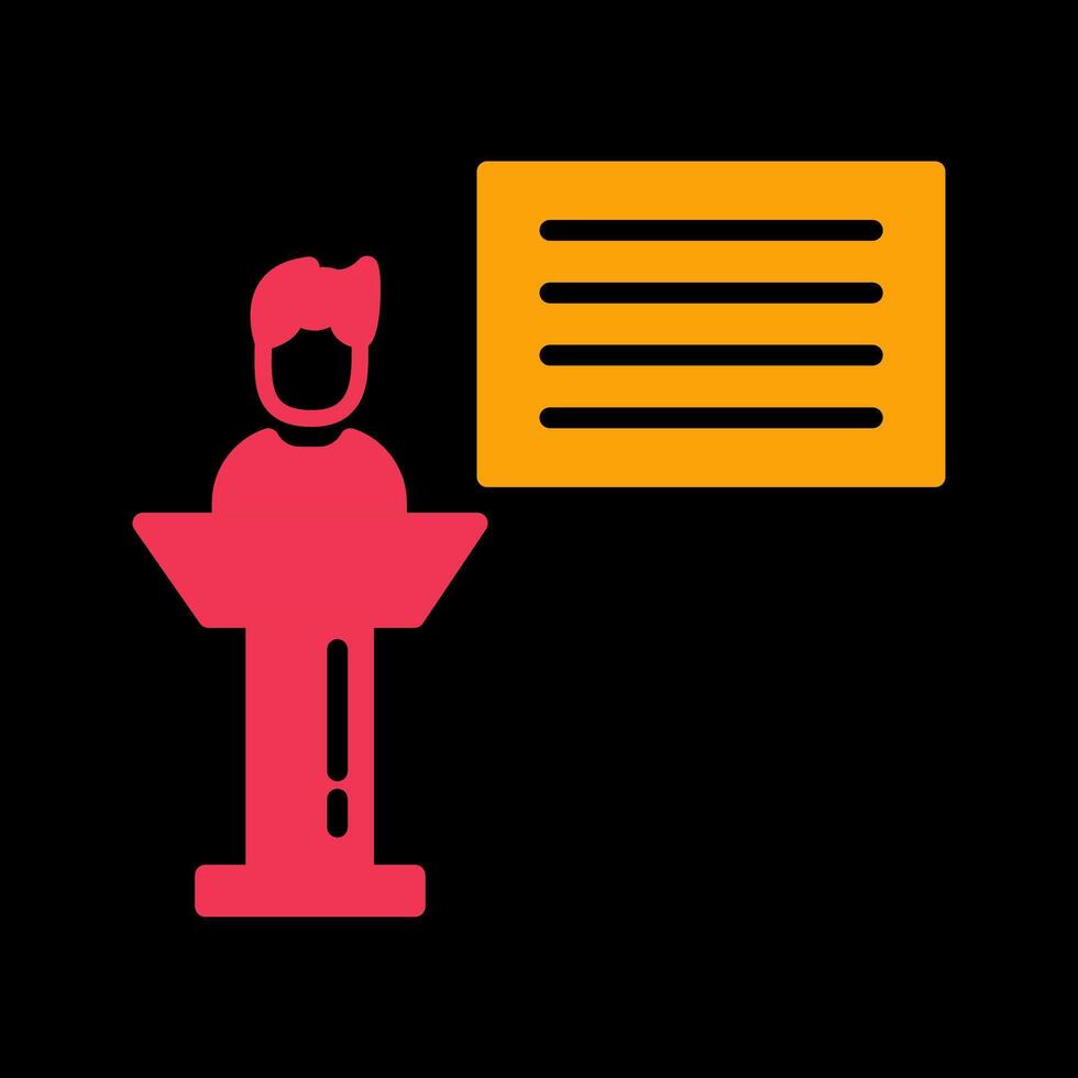 Seminar Vector Icon