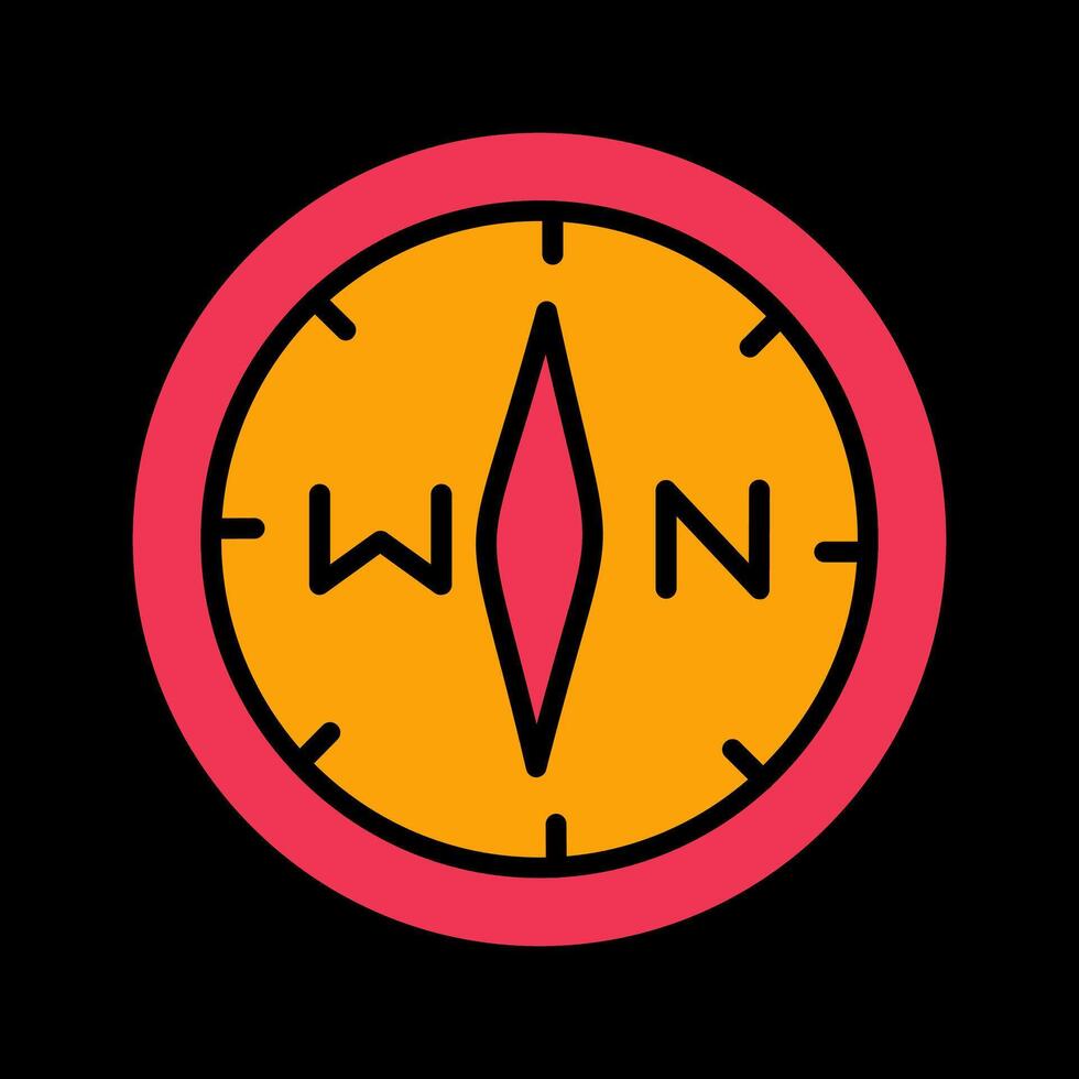 Compass III Vector Icon