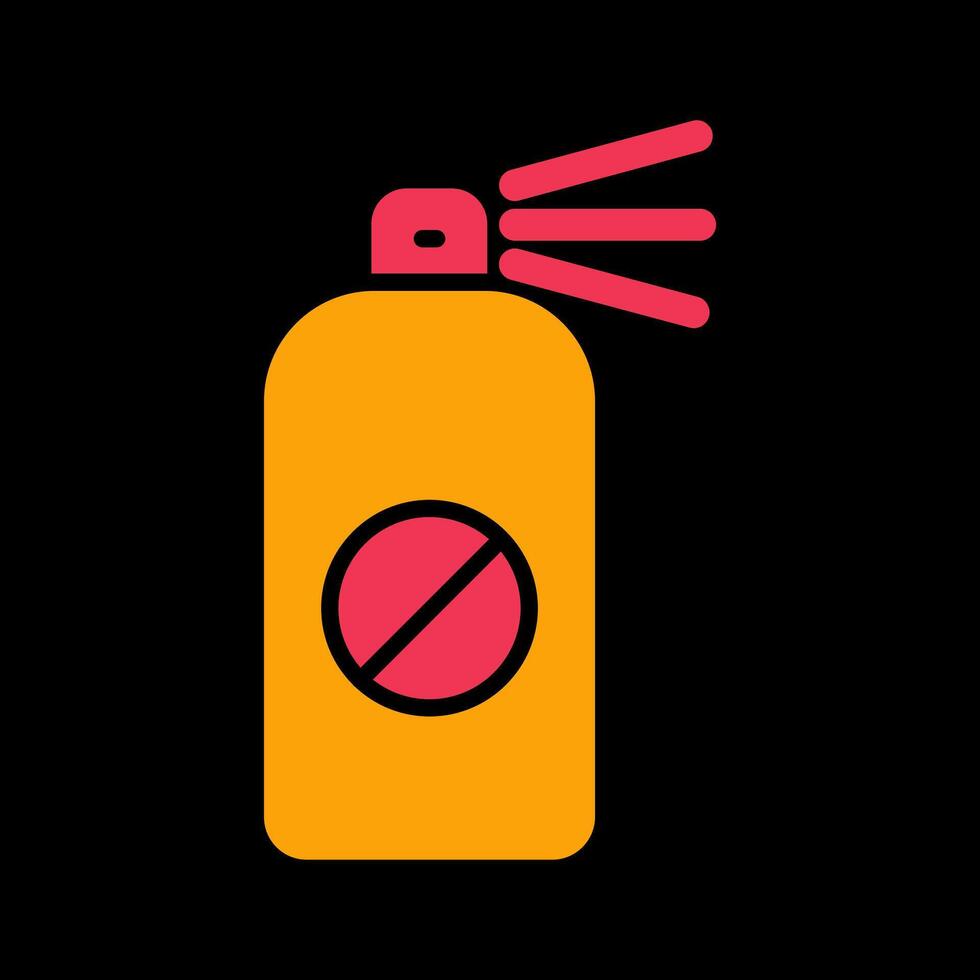 Pesticide Bottle Vector Icon