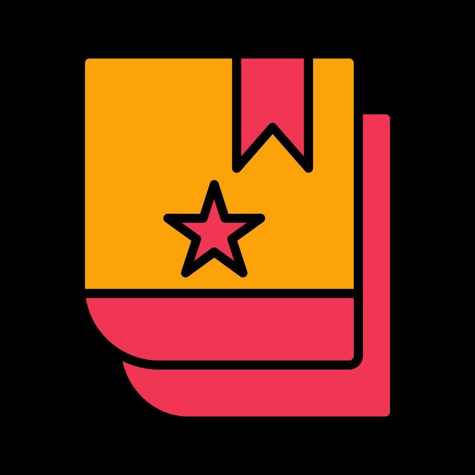 Bookmarking Services Vector Icon