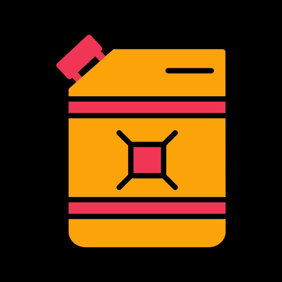 Diesel Can Vector Icon