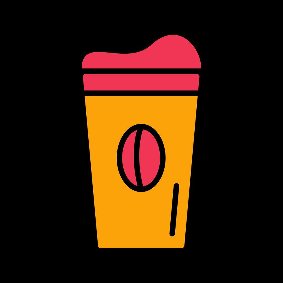 Latte Vector Icon