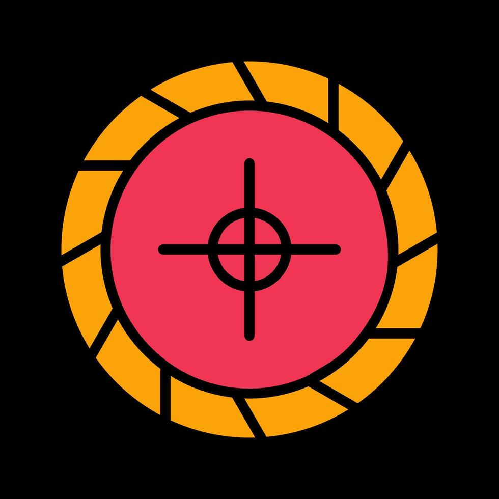 ruleta ii vector icono