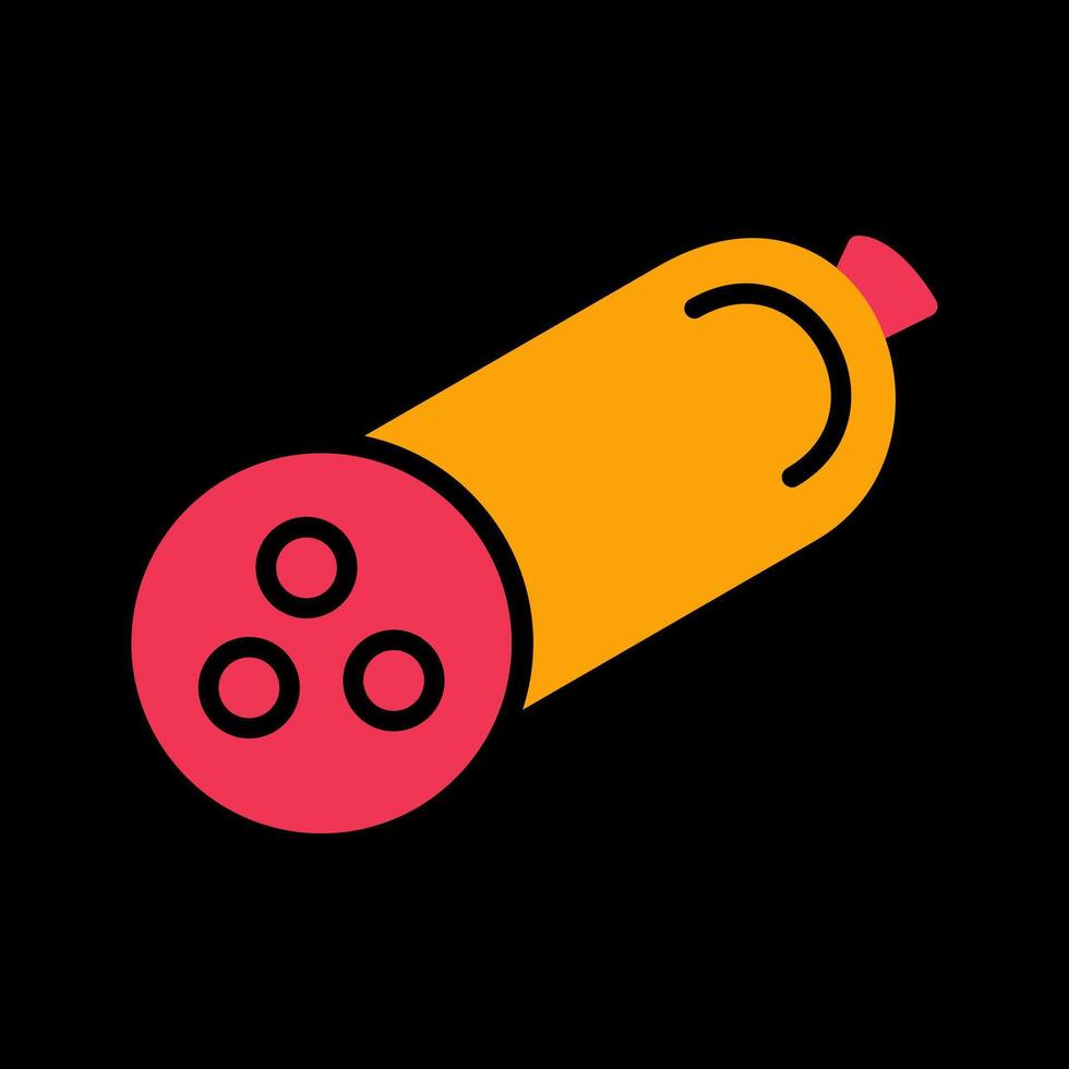 Salami Vector Icon