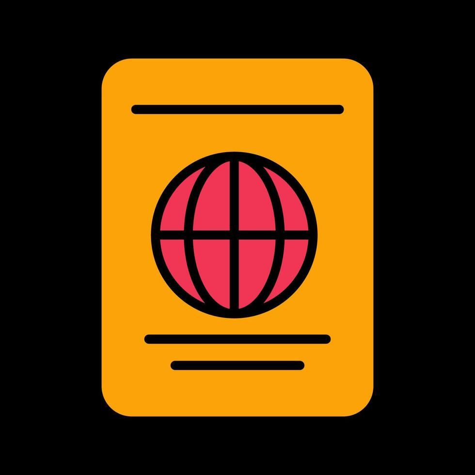 Passport Vector Icon